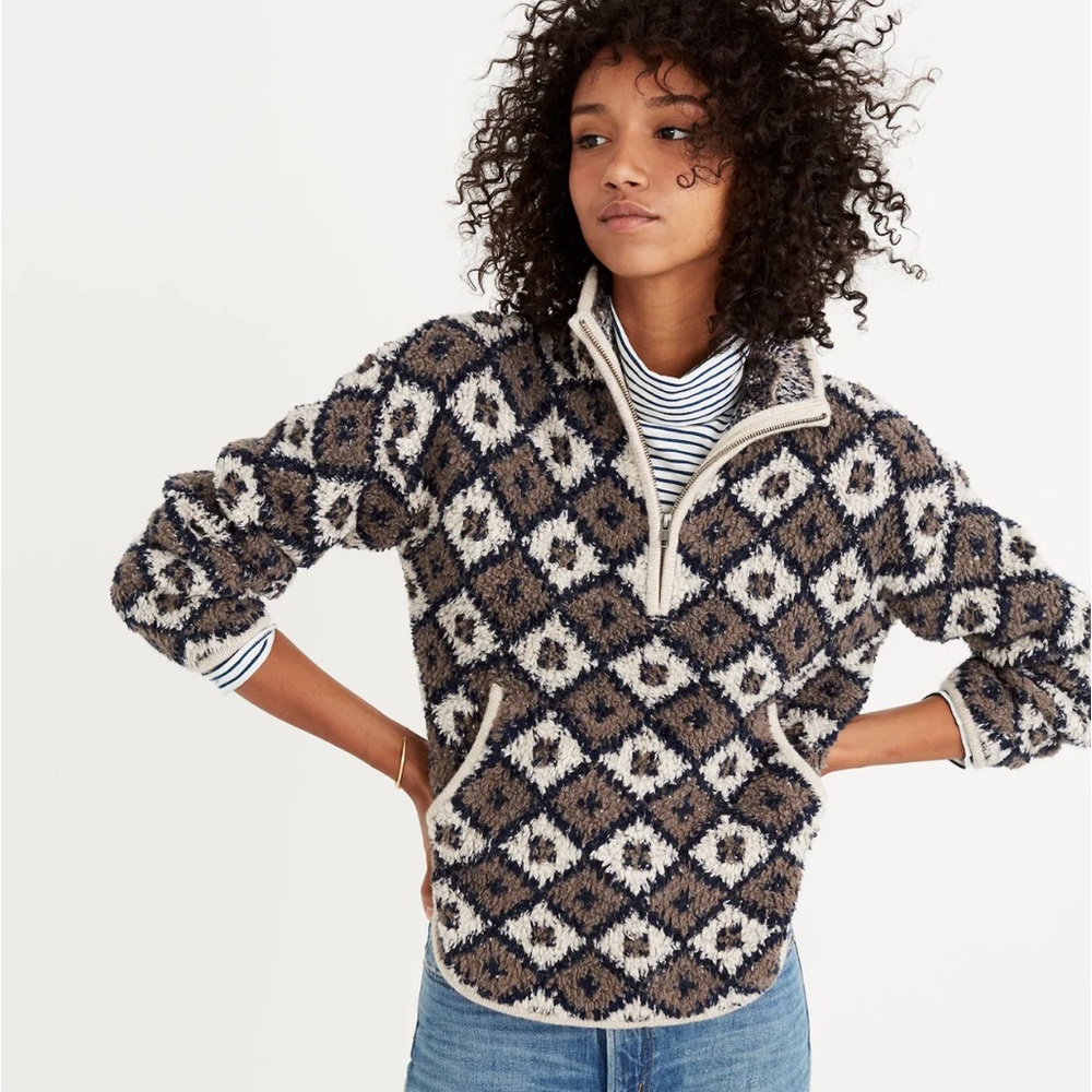 Madewell Popover Sweater size M